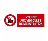 Panneau d'interdiction